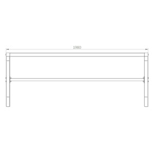 Tisch EASY aus Stahl Tisch EASY aus Stahl