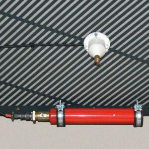 Aerosol-Löschsystem für Batterie-Beton-Schrank