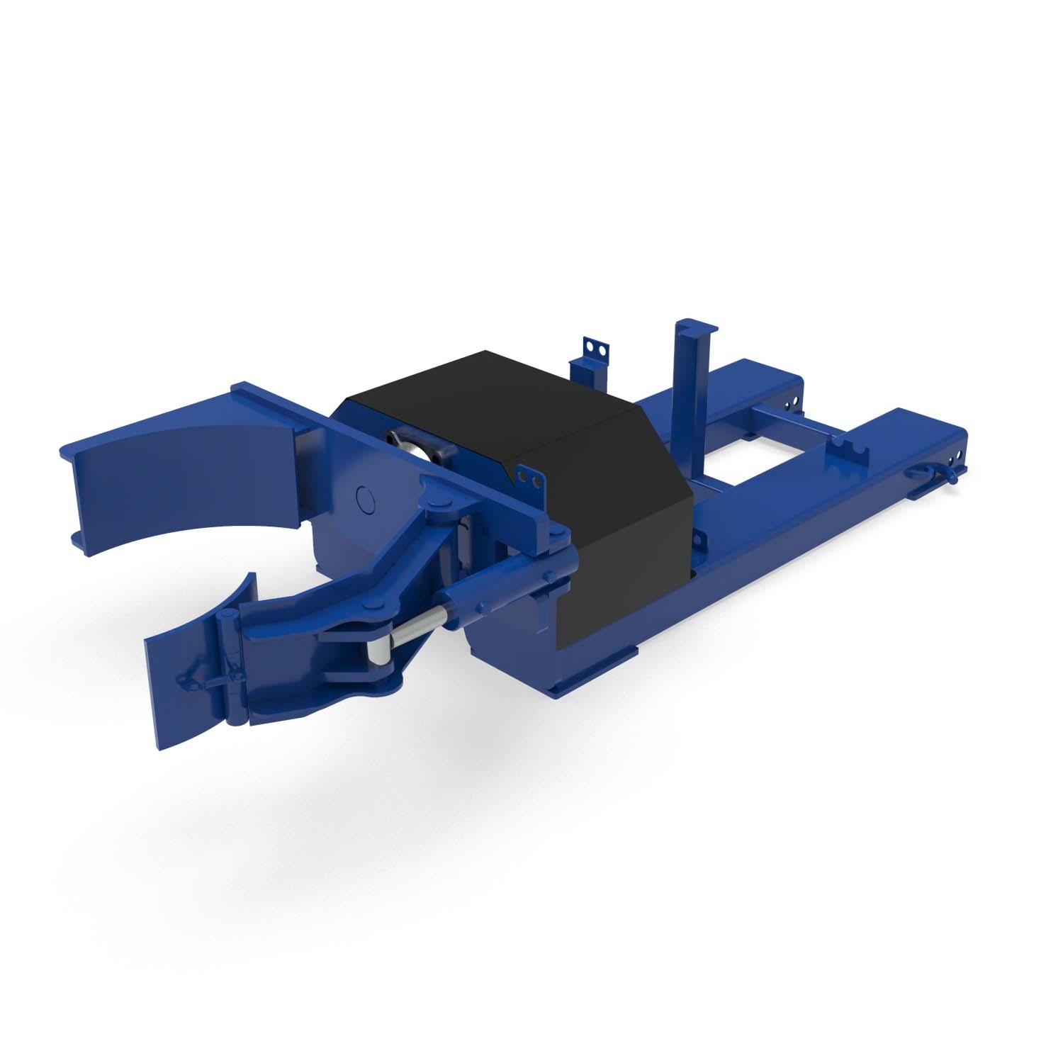 Vollhydraulischer Fassgreifer mit Schwenkfunktion, Stapleranbaugerät
