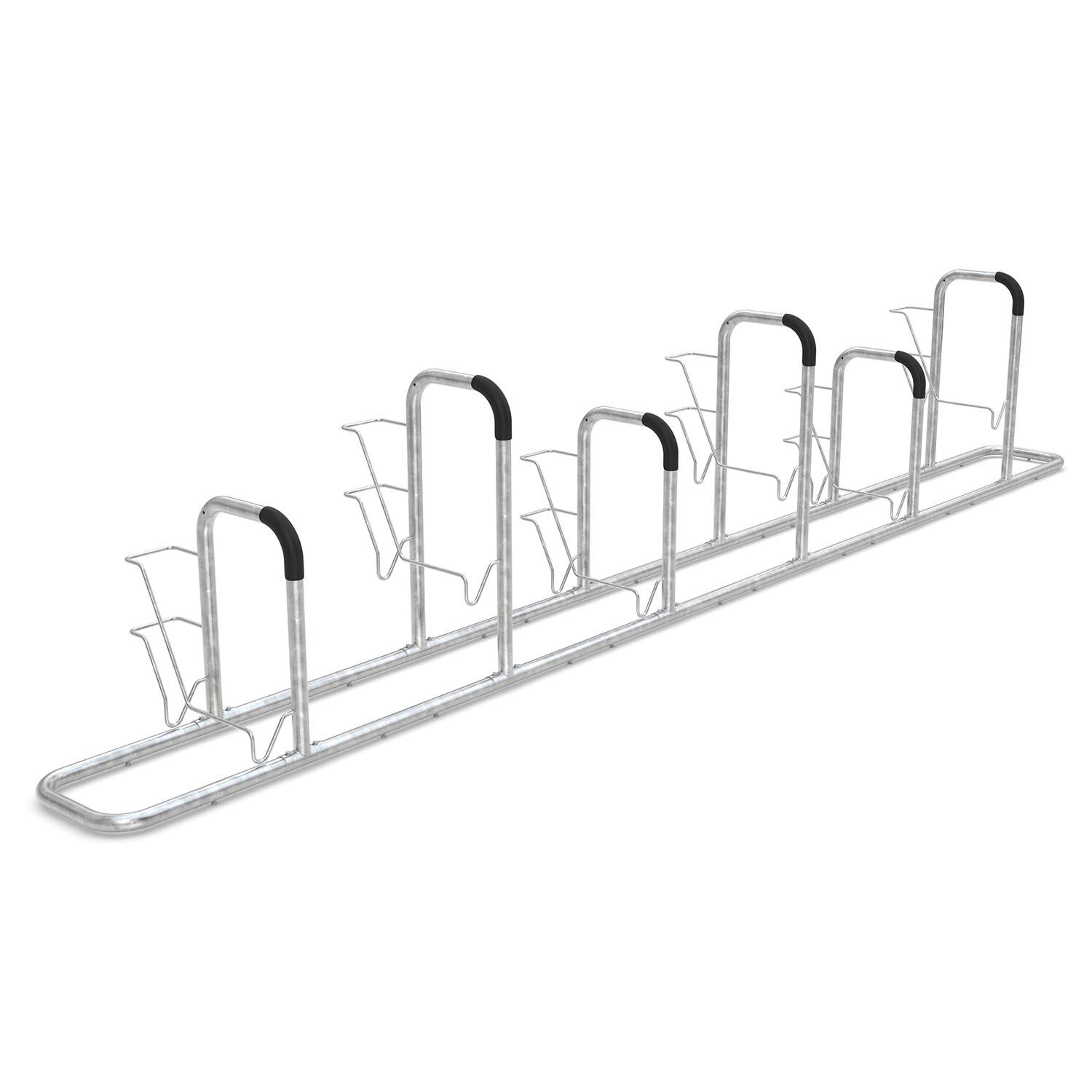 Fahrradanlehnbügel und Anlehnparker 6000, einseitig Fahrrad-Anlehnparker Produktbild Fahrradanlehnbügel und Anlehnparker 6000, einseitig