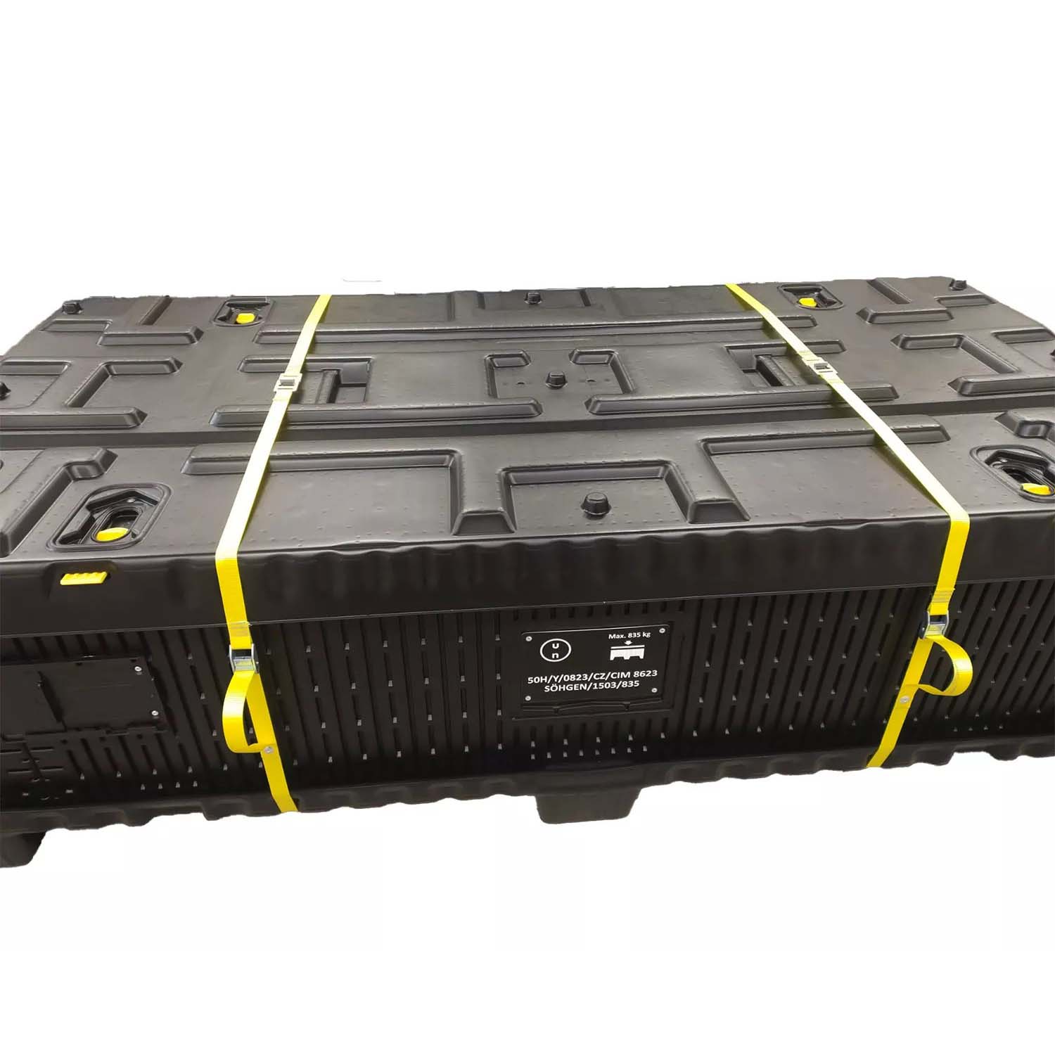 Transportbehälter Flex-Box 975 Basic aus Kunststoff für Lithium-Ionen-Batterien, VG II, faltbar