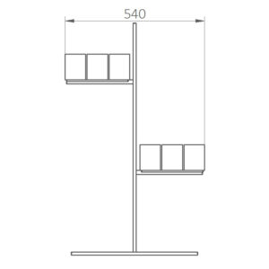 FOREST Tisch-Bank-Kombination mit Gestell aus verzinktem Stahl und Holzauflagen FOREST Tisch-Bank-Kombination mit Gestell aus verzinktem Stahl und Holzauflagen