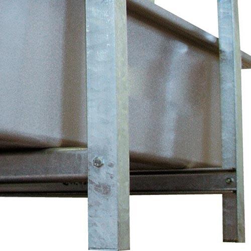 Wannenauflage für Fassregal Typ 800, 2 Stück