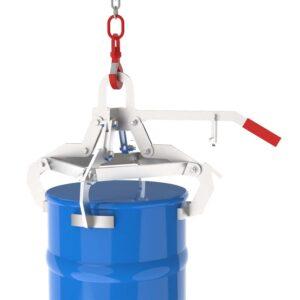 Fassroller aus Edelstahl (V2A) für 200 l Fässer Fasshandling-Geräte aus Edelstahl Produktbild Fass-Spannklauengreifer aus Edelstahl (V2A) für 60 l Stahlfässer, Traglast 150 kg