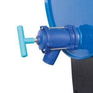 Fass-Sicherheitsventil, 2″ Gewinde Fasstrichter, Fasshähne und Abfüllbehälter Produktbild Fasswerkzeug aus Polypropylen zum Entleeren und Befüllen von Gebinden mit 2" Spundloch