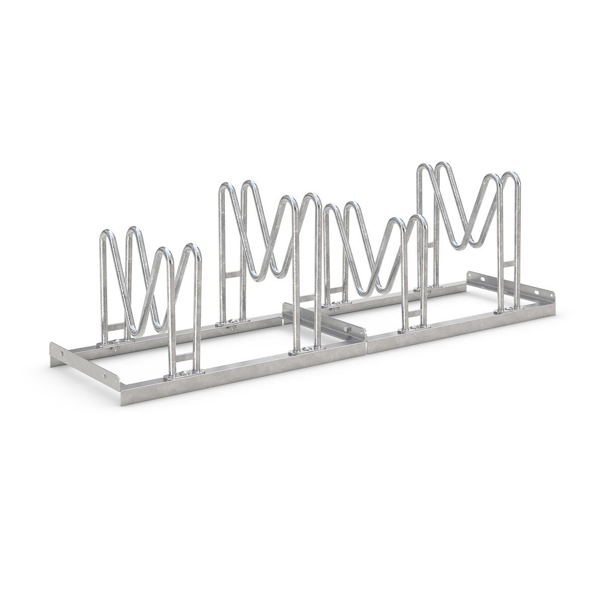 Fahrradparker Fahrrad-Reihenständer 8000 4 Radstände