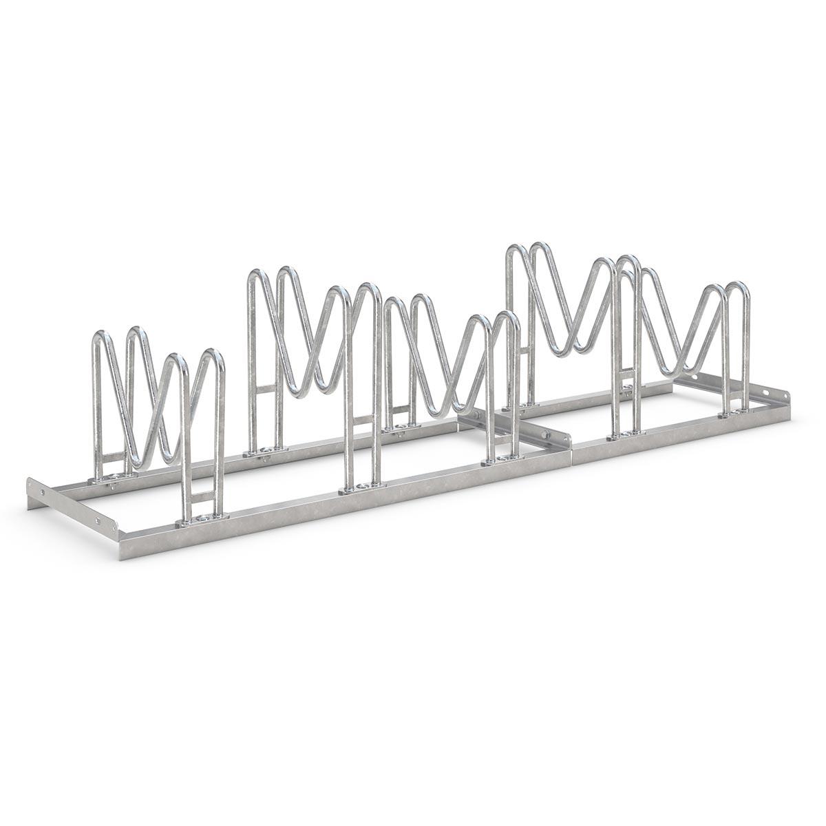 Fahrradparker Fahrrad-Reihenständer 8000 5 Radstände