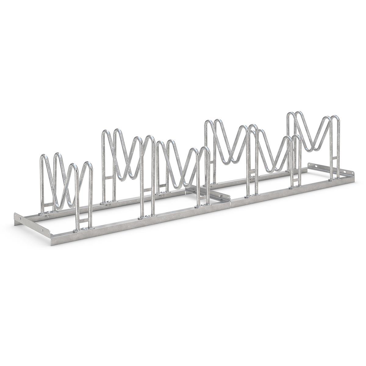 Fahrradparker Fahrrad-Reihenständer 8000 6 Radstände