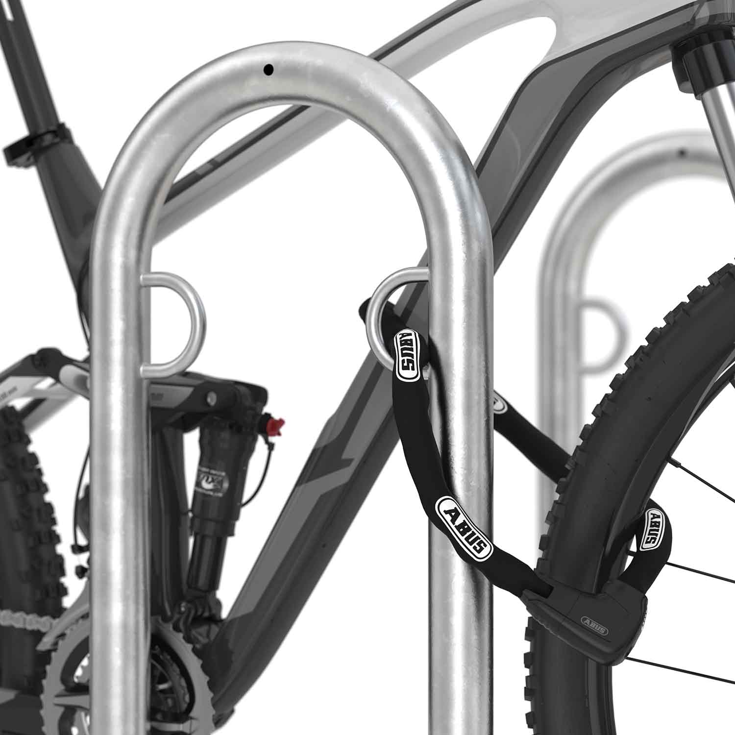 Fahrradparker Fahrradanlehnbügel Anlehnparker TRACK