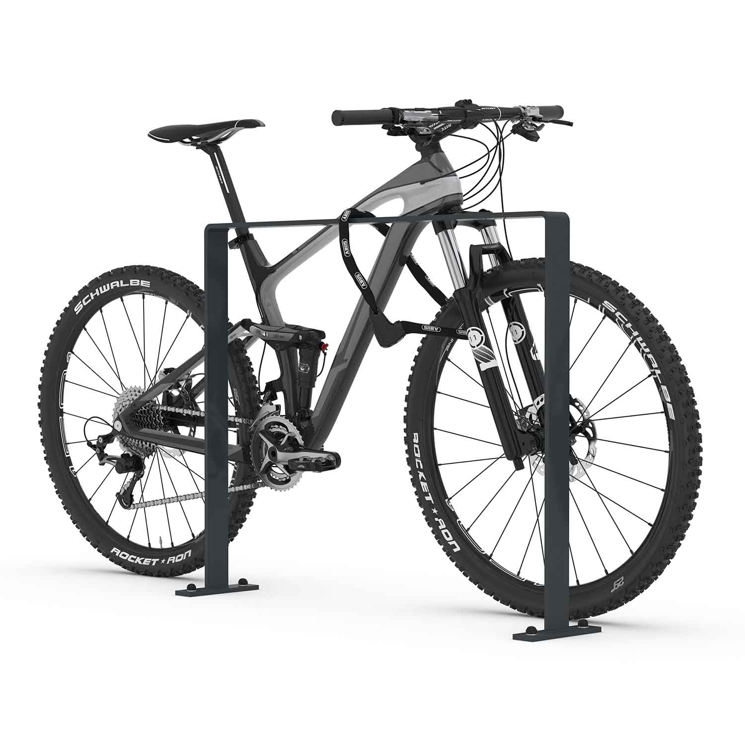 Fahrradparker Fahrradanlehnbügel und Absperrbügel 9600