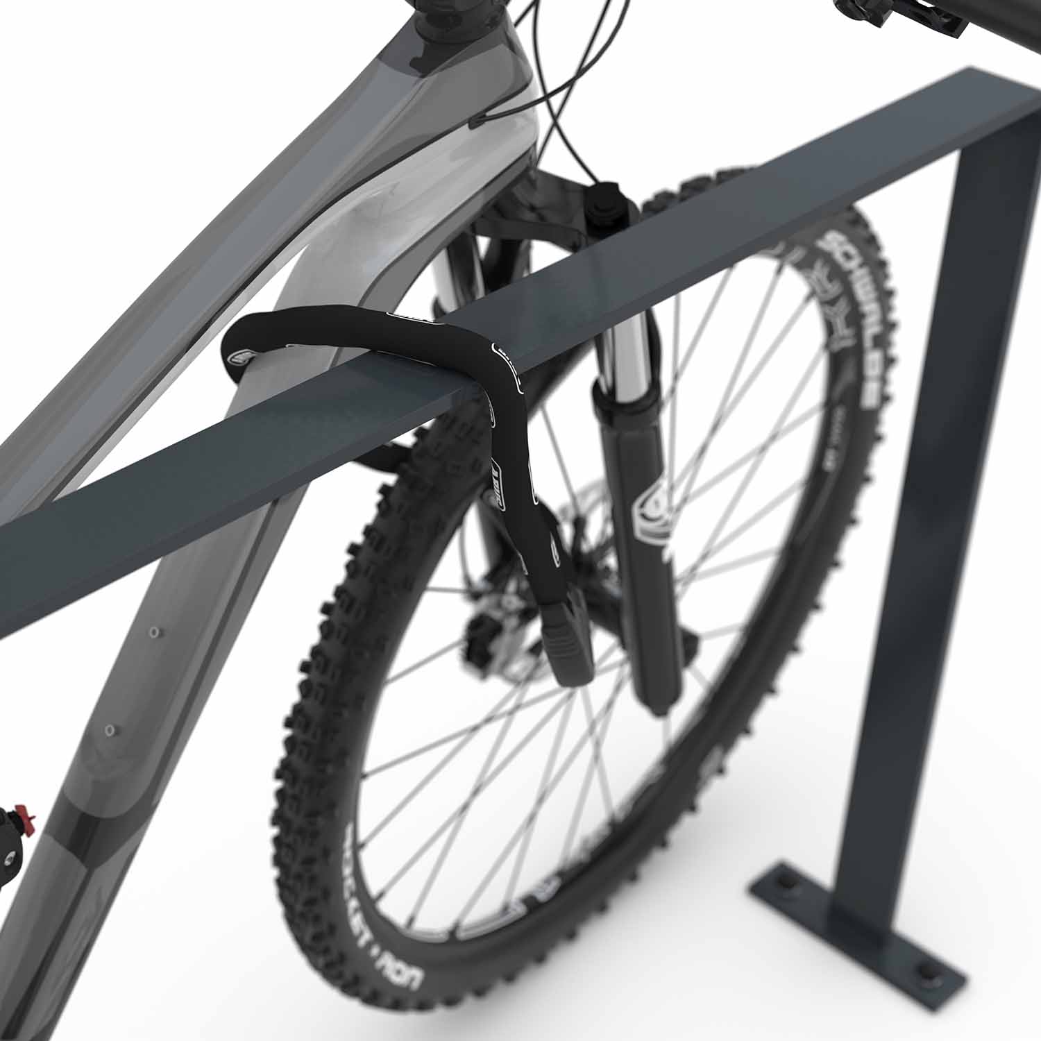 Fahrradparker Fahrradanlehnbügel und Absperrbügel 9600