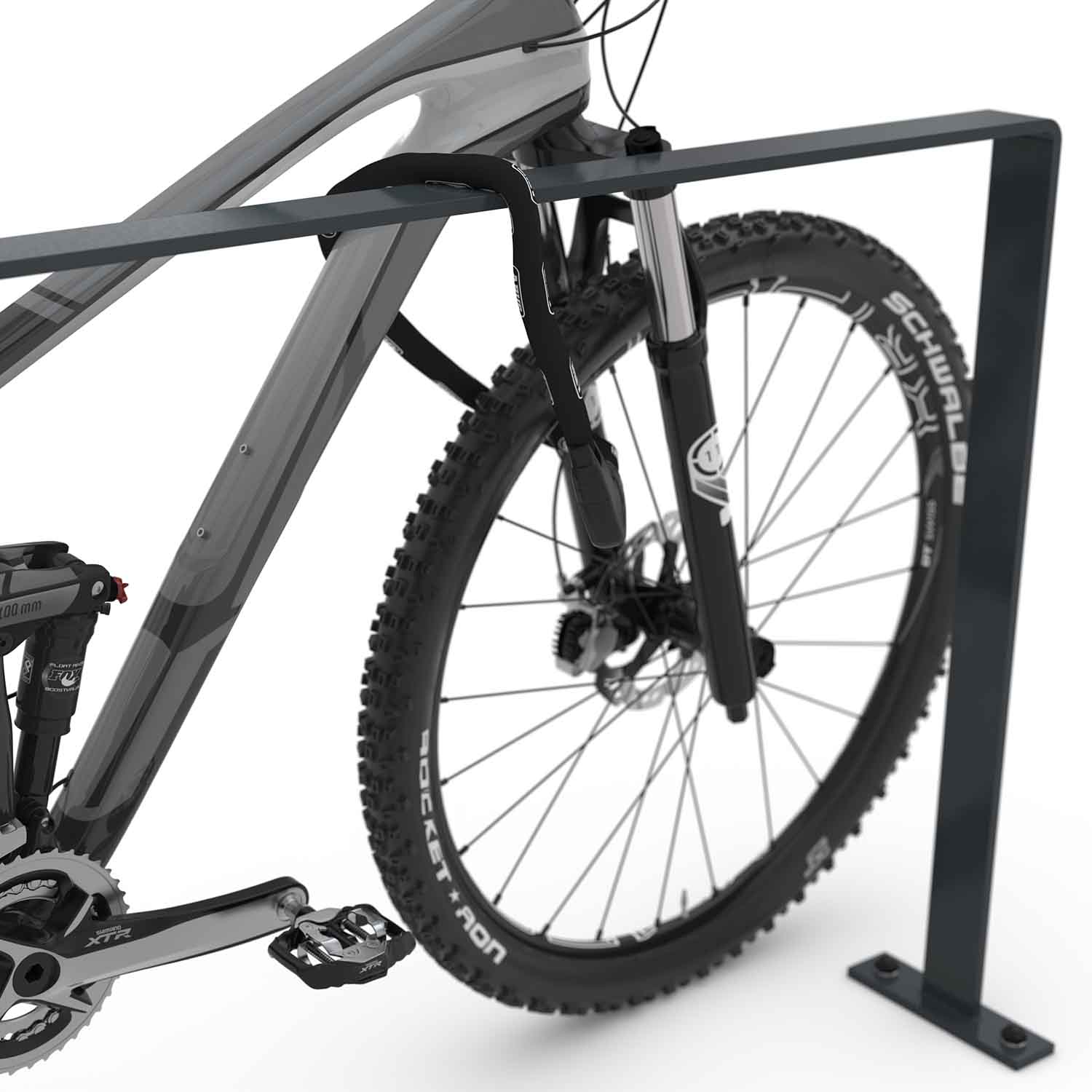Fahrradparker Fahrradanlehnbügel und Absperrbügel 9600