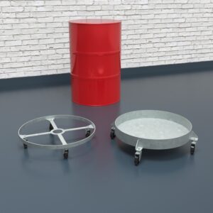 Fassroller aus Stahl für 200 l Fässer