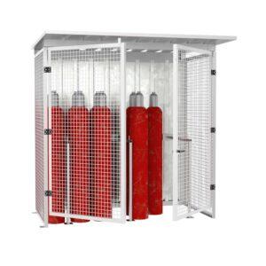 Gasflaschenschrank für 24 Gasflaschen Ø 220 mm Gasflaschenschrank für 24 Gasflaschen Ø 220 mm