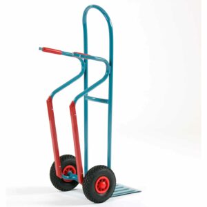 Getränkekarre aus Stahl mit Gleitkufen aus Polyamid, Schaufelmaß 300 x 280 mm, Tragkraft 300 kg Getränkekarre aus Stahl mit Gleitkufen aus Polyamid, Schaufelmaß 300 x 280 mm, Tragkraft 300 kg