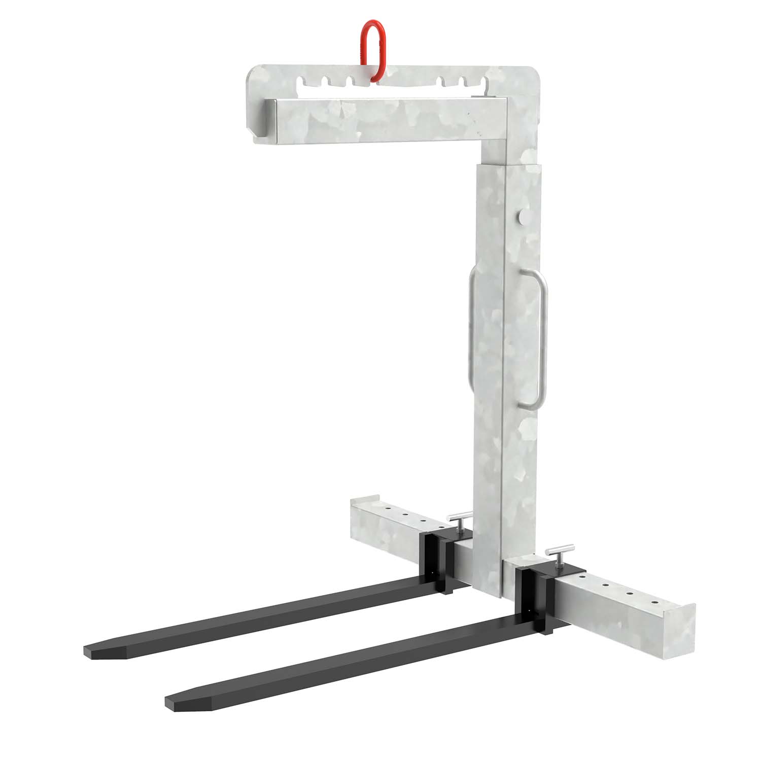 Krangabel mit manuellem Gewichtsausgleich, Tragkraft 1.500 kg, verzinkt