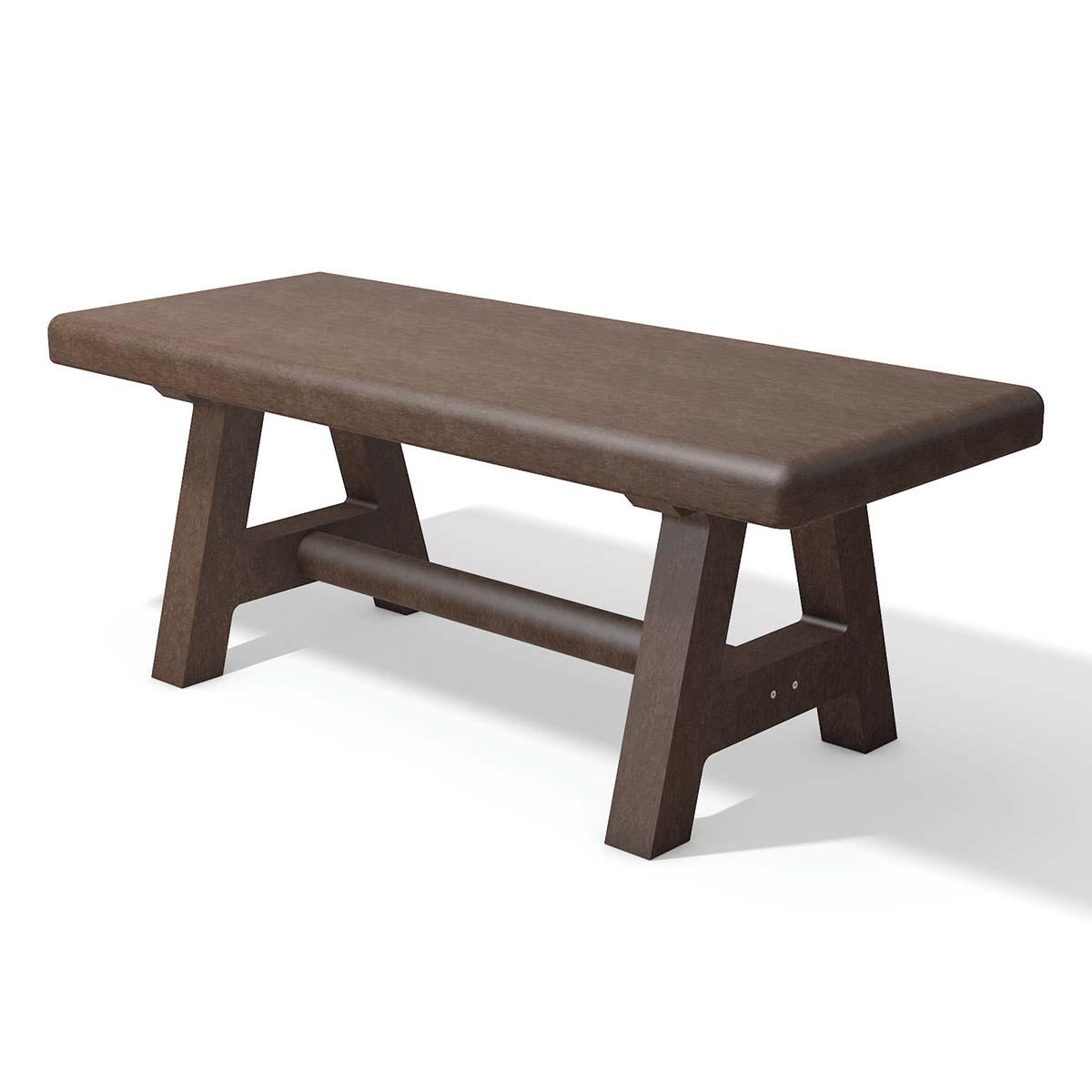 Kindertisch CANETTI aus Recycling-Kunststoff, geschlossene Tischplatte, Breite 1500 mm