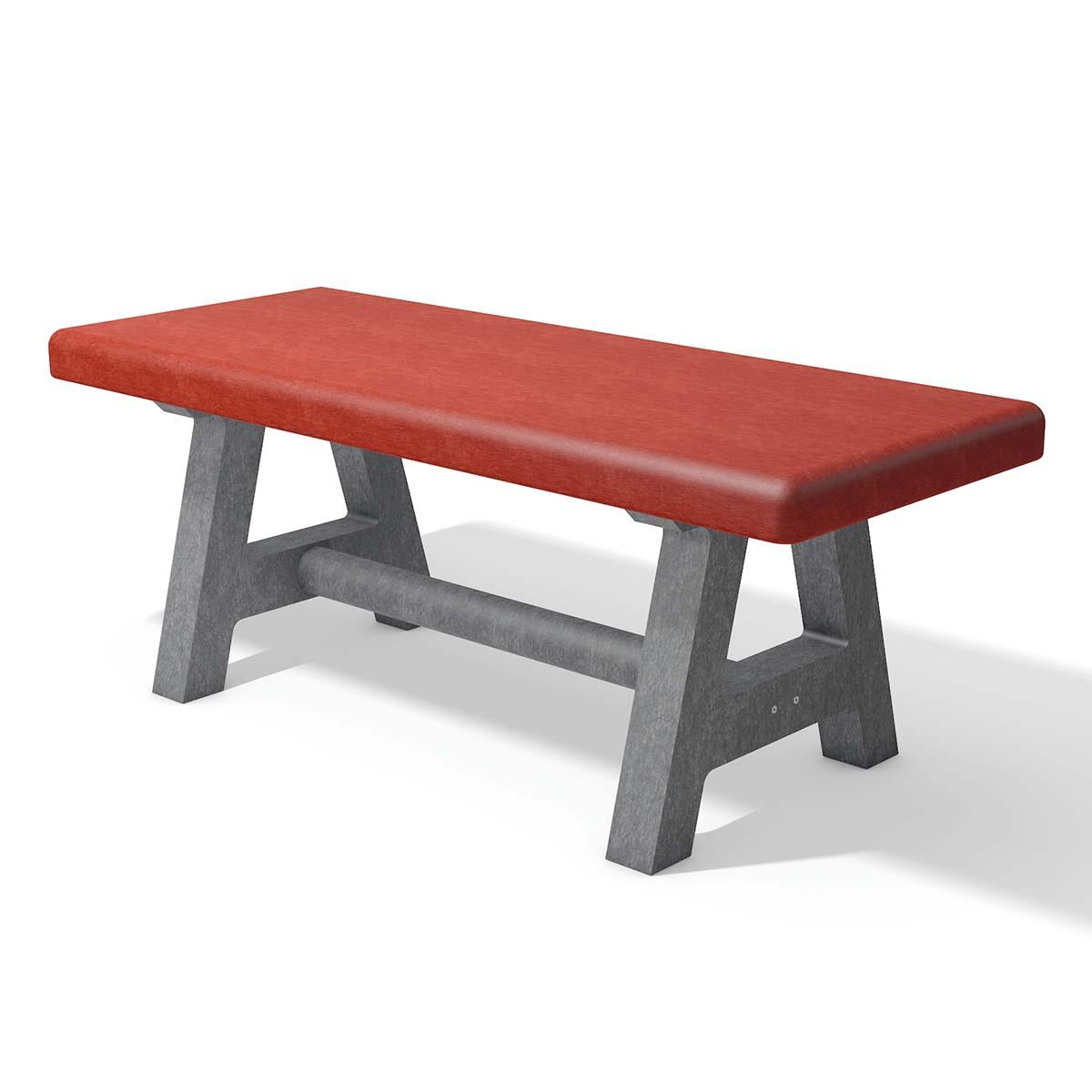 Kindertisch CANETTI aus Recycling-Kunststoff, geschlossene Tischplatte, Breite 1500 mm Kinderbank Produktbild Kindertisch CANETTI aus Recycling-Kunststoff, geschlossene Tischplatte, Breite 1500 mm