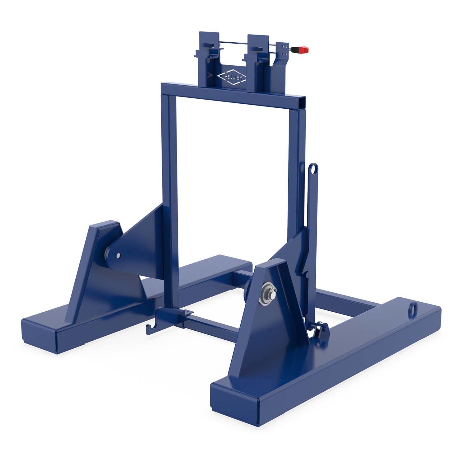 Mülltonnenkipper MK-240 für den Stapleranbau, lackiert RAL 5002