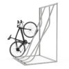 Schräghochparker, einseitig Fahrradständer für E-Bikes Produktbild Schräghochparker Kufenparker, einseitig