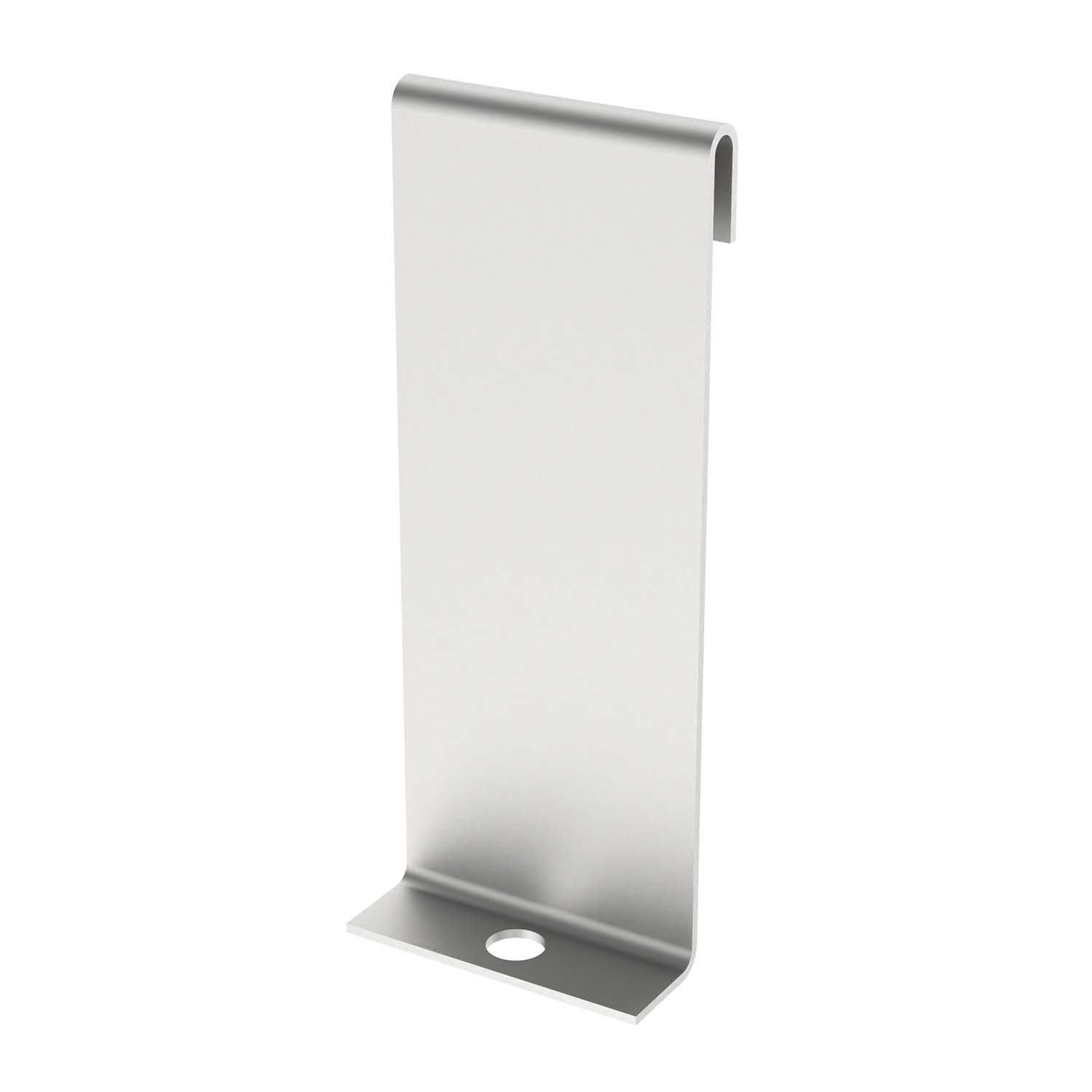 Randbefestigung für Bodenauffangwannen mit Bauhöhe 123 mm