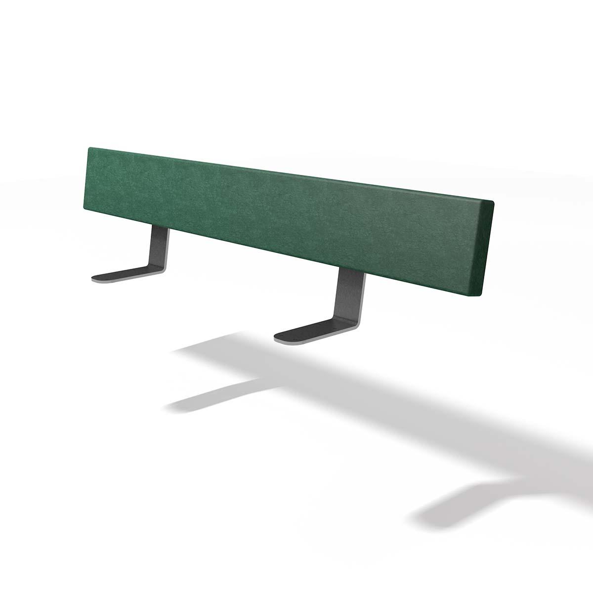 Rückenlehne für Sitzgruppe FORIO für Kinder aus Recycling-Kunststoff Bank-Tisch-Kombinationen Produktbild Rückenlehne für Sitzgruppe FORIO für Kinder aus Recycling-Kunststoff