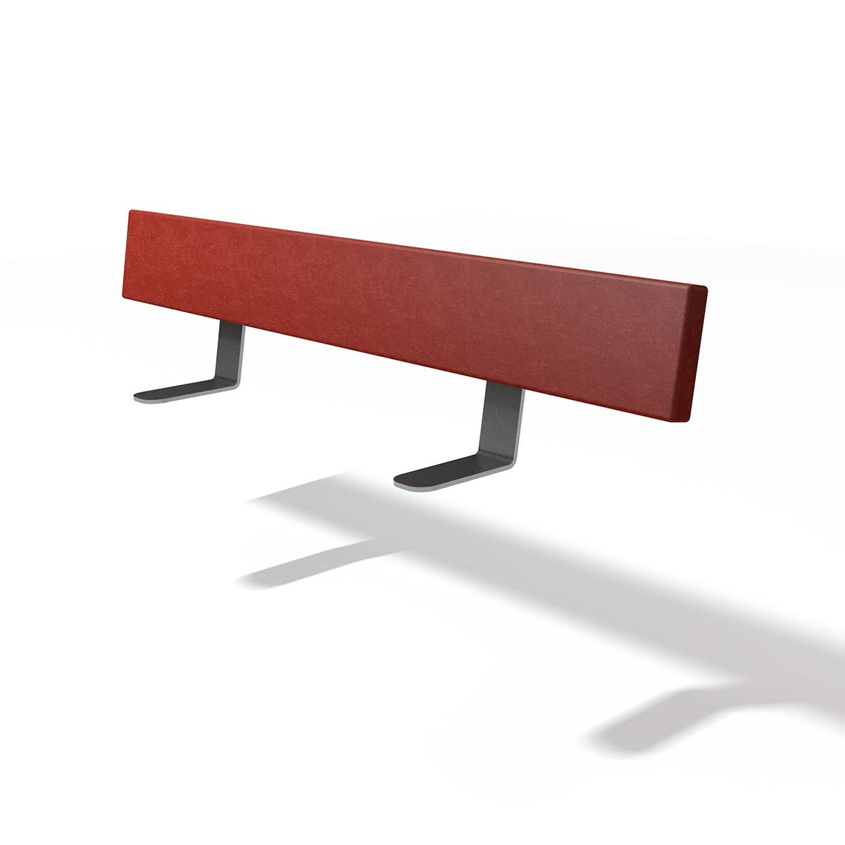 Rückenlehne für Sitzgruppe FORIO für Kinder aus Recycling-Kunststoff Bank-Tisch-Kombinationen Produktbild Rückenlehne für Sitzgruppe FORIO für Kinder aus Recycling-Kunststoff