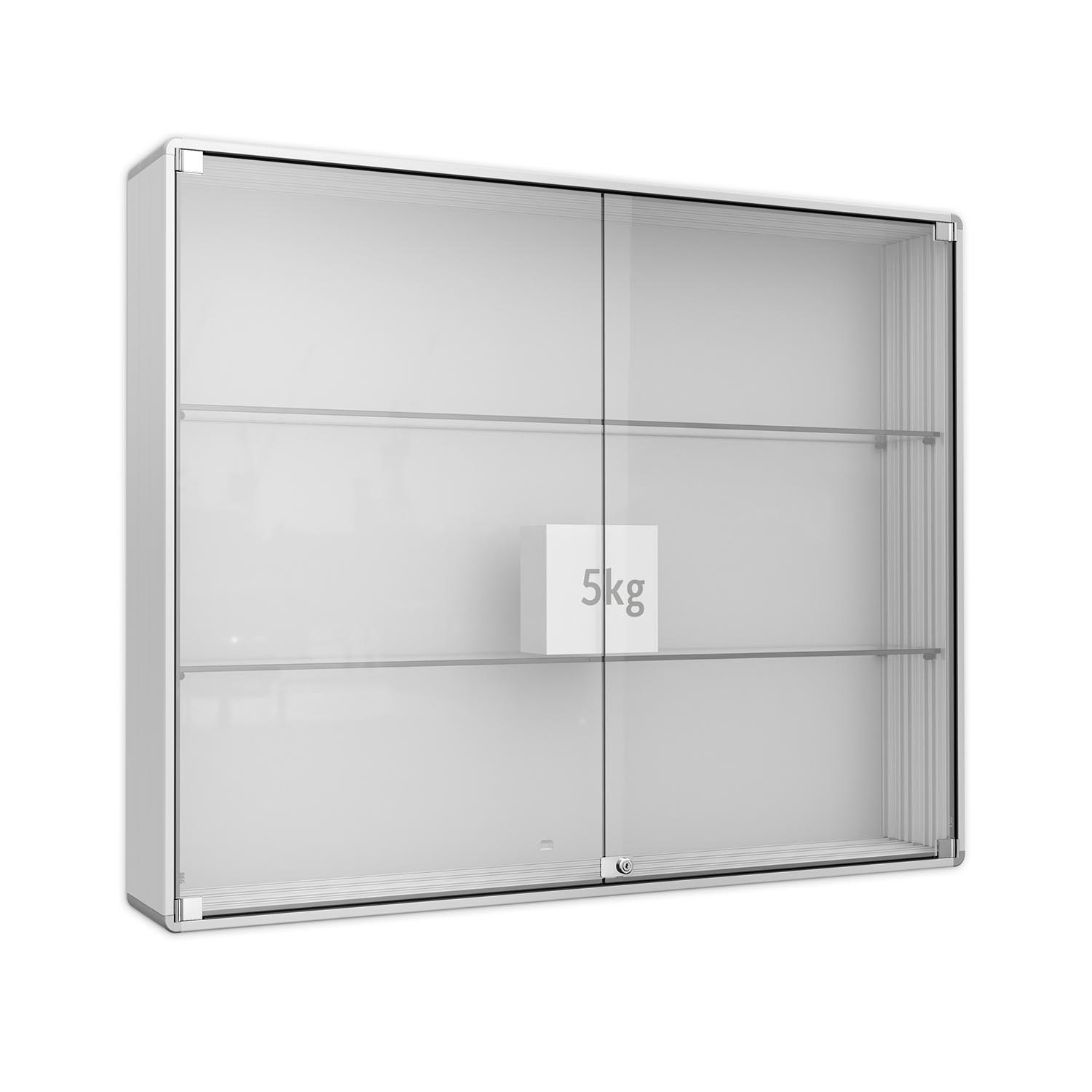 Drehtür-Vitrine SHOPPY ROTATE aus Aluminiumprofilen