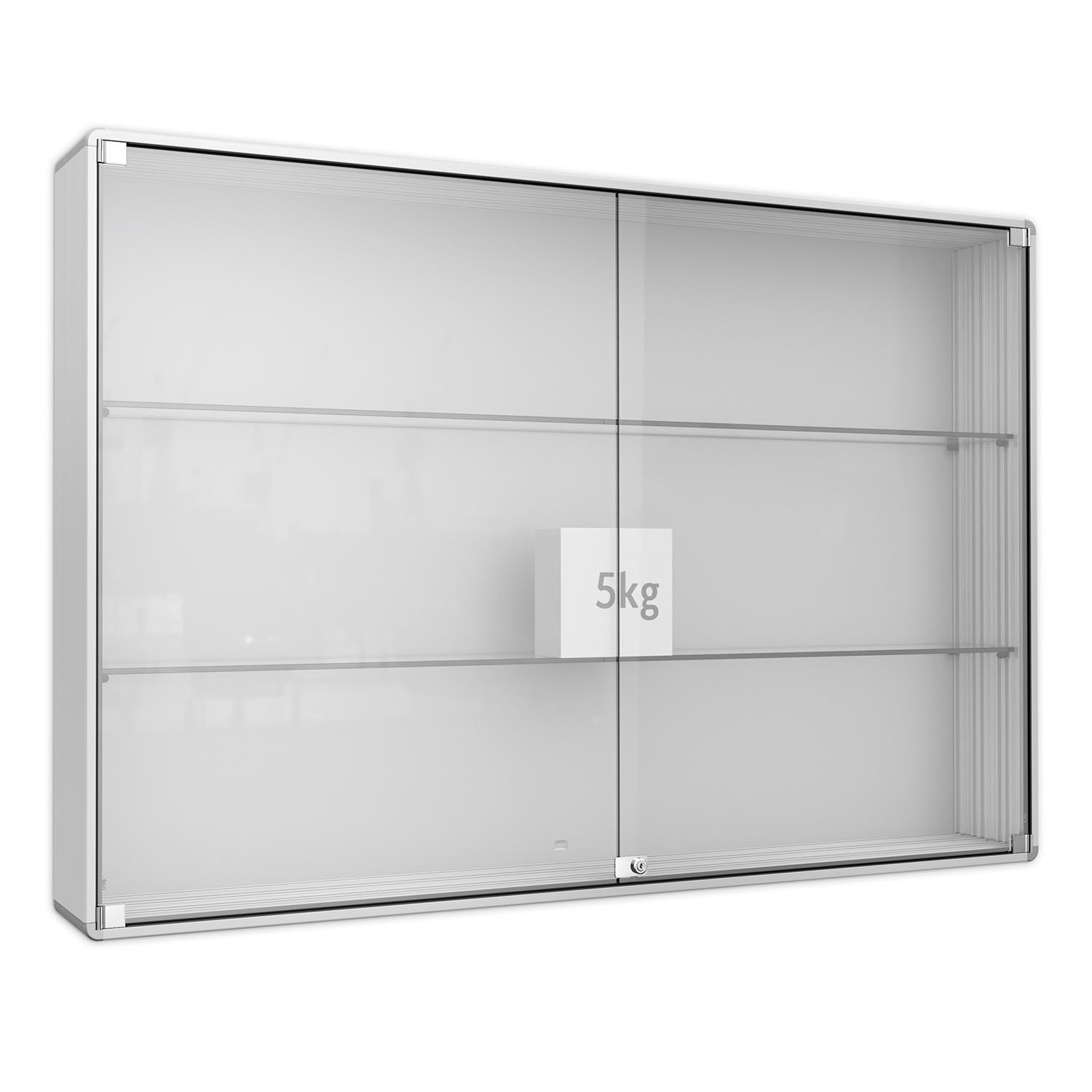 Drehtür-Vitrine SHOPPY ROTATE aus Aluminiumprofilen