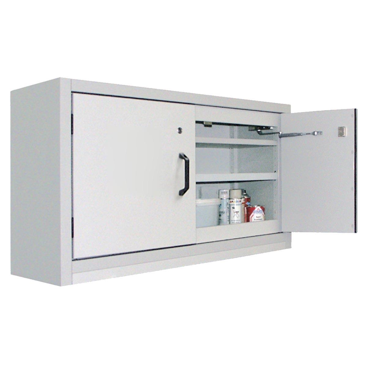 Typ 30 / F30 Untertisch-Sicherheitsschrank, Breite 110 cm, Höhe 55 cm, 1x Wannenboden, 1x Bodenwanne à 24 l